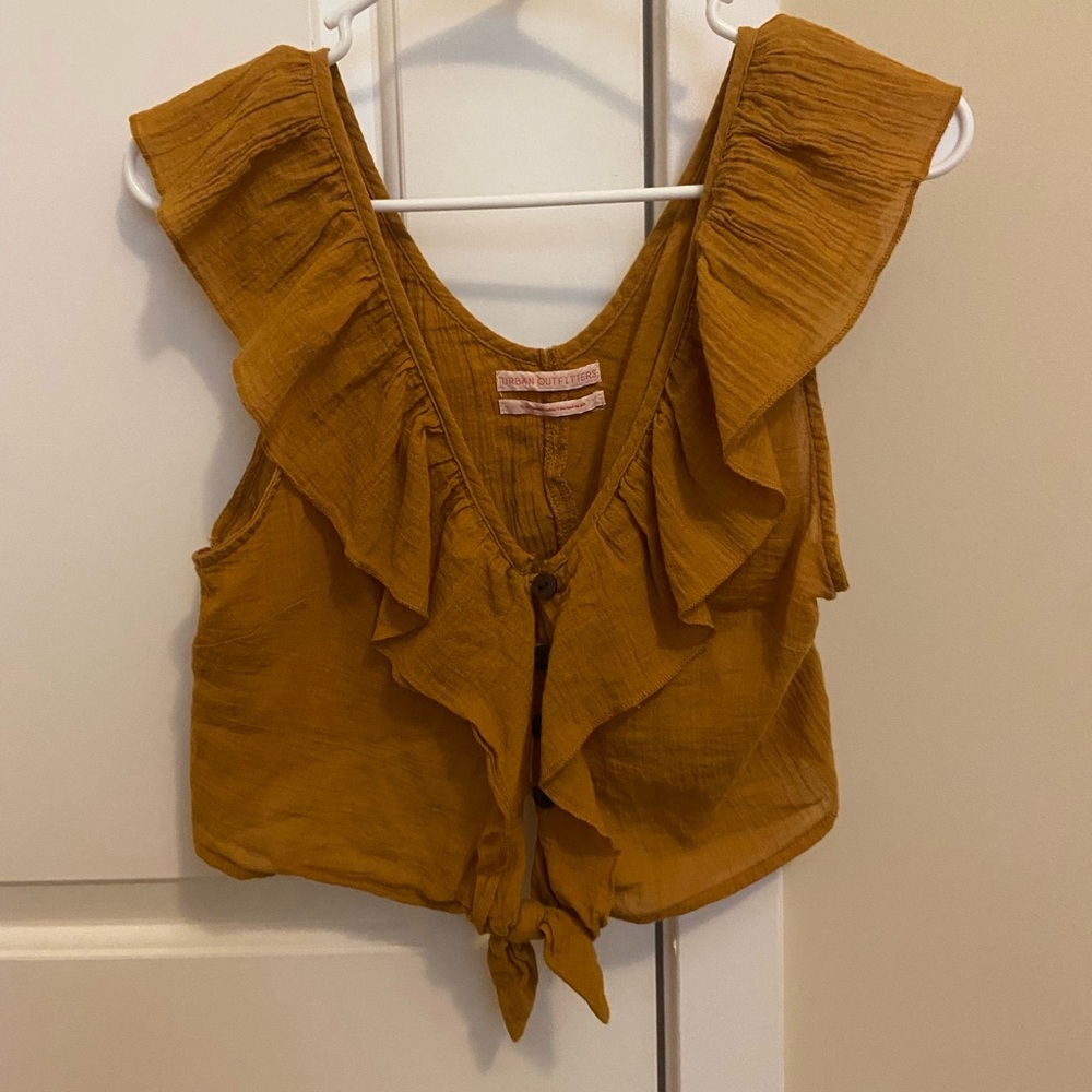 Urban Outfitters Yellow Top